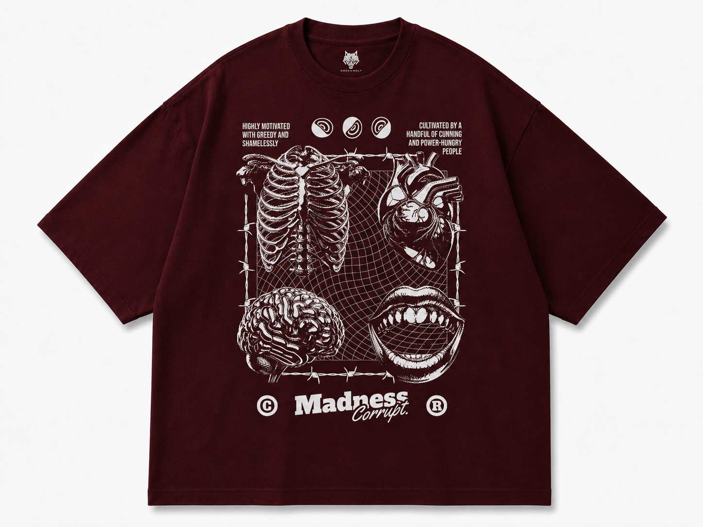Madness Corrupt Oversized Tee