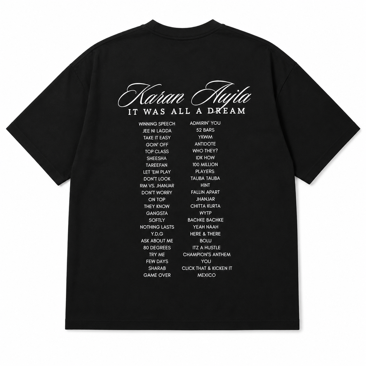 Karan Aujla — It Was All A Dream Oversized Tee